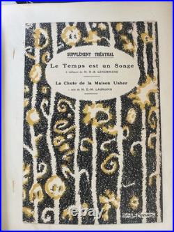Recueil d'illustrations originales Art Nouveau Art Déco Signées Georges Romain