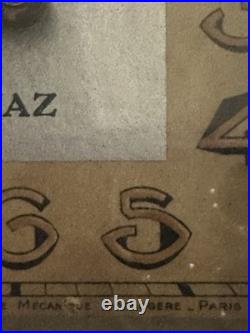 Réveil Art Déco JAZ DE 1930 Réveil Art Déco JAZ DE 1930