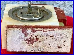 Réveil art déco marbre et onyx 1920 / 1930 Vintage