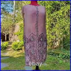 Robe A Danser Art Déco Epoque 1920 Charleston Broderie de Perles Lelong Robe A Danser Art Déco Epoque 1920 Charleston Broderie de Perles Lelong