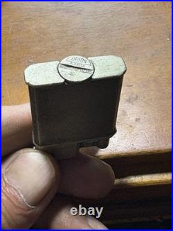 Sarastro Orion Art Déco Alpacca Briquet Adolf Kinzinger Allemagne