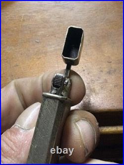 Sarastro Orion Art Déco Alpacca Briquet Adolf Kinzinger Allemagne