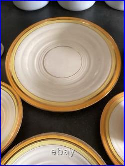 Service à thé Art Déco rare, modèle numéroté, pièce de collection