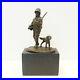 Statue-Chien-Chasse-Animalier-Chasseur-Style-Art-Deco-Bronze-massif-Signe-01-gaah