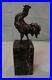 Statue-Coq-Oiseau-Style-Art-Deco-Style-Art-Nouveau-Bronze-massif-Signe-01-jy
