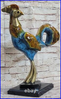 Statue De Coq Vintage Sculpture En Bronze Anglais Édition De Collection Art Déco Statue De Coq Vintage Sculpture En Bronze Anglais Édition De Collection Art Déco