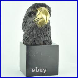 Statue Sculpture Aigle Oiseau Animalier Style Art Deco Style Art Nouveau Bronze