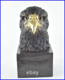 Statue Sculpture Aigle Oiseau Animalier Style Art Deco Style Art Nouveau Bronze