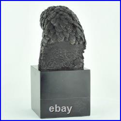 Statue Sculpture Aigle Oiseau Animalier Style Art Deco Style Art Nouveau Bronze
