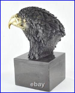 Statue Sculpture Aigle Oiseau Animalier Style Art Deco Style Art Nouveau Bronze