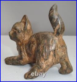 Statue Sculpture Chat Animalier Style Art Deco Style Art Nouveau Bronze massif S Statue Sculpture Chat Animalier Style Art Deco Style Art Nouveau Bronze massif S
