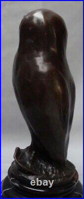 Statue Sculpture Chouette Hibou Oiseau Animalier Style Art Deco Style Art Nouvea