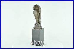 Statue Sculpture Chouette Hibou Oiseau Animalier Style Art Deco Style Art Nouvea