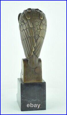 Statue Sculpture Chouette Hibou Oiseau Animalier Style Art Deco Style Art Nouvea