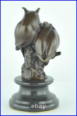 Statue Sculpture Chouette Hibou Oiseau Animalier Style Art Deco Style Art Nouvea