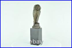 Statue Sculpture Chouette Hibou Oiseau Animalier Style Art Deco Style Art Nouvea