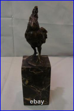 Statue Sculpture Coq Oiseau Animalier Style Art Deco Style Art Nouveau Bronze ma Statue Sculpture Coq Oiseau Animalier Style Art Deco Style Art Nouveau Bronze ma