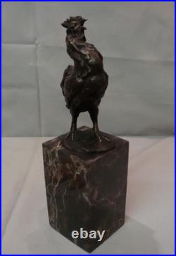 Statue Sculpture Coq Oiseau Animalier Style Art Deco Style Art Nouveau Bronze ma Statue Sculpture Coq Oiseau Animalier Style Art Deco Style Art Nouveau Bronze ma