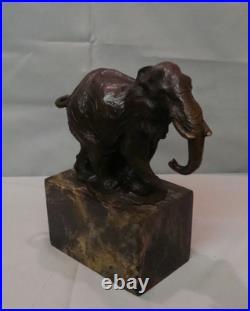 Statue Sculpture Elephant Animalier Style Art Deco Style Art Nouveau Bronze mass Statue Sculpture Elephant Animalier Style Art Deco Style Art Nouveau Bronze mass