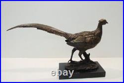 Statue Sculpture Faisan Oiseau Animalier Chasse Style Art Deco Style Art Nouveau Statue Sculpture Faisan Oiseau Animalier Chasse Style Art Deco Style Art Nouveau