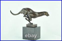 Statue Sculpture Guepard Animalier Style Art Deco Style Art Nouveau Bronze massi