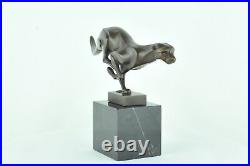 Statue Sculpture Guepard Animalier Style Art Deco Style Art Nouveau Bronze massi