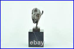 Statue Sculpture Guepard Animalier Style Art Deco Style Art Nouveau Bronze massi