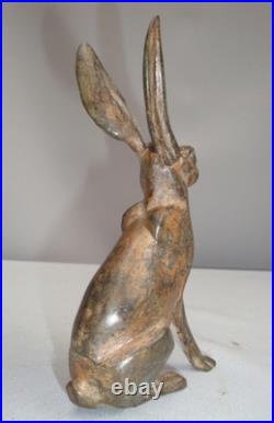 Statue Sculpture Lapin Lievre Animalier Chasse Style Art Deco Style Art Nouveau Statue Sculpture Lapin Lievre Animalier Chasse Style Art Deco Style Art Nouveau