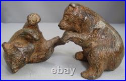 Statue Sculpture Ours Animalier Style Art Deco Style Art Nouveau Bronze massif S Statue Sculpture Ours Animalier Style Art Deco Style Art Nouveau Bronze massif S