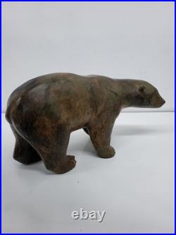 Statue Sculpture Ours Animalier Style Art Deco Style Art Nouveau Bronze massif S