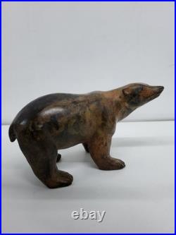Statue Sculpture Ours Animalier Style Art Deco Style Art Nouveau Bronze massif S