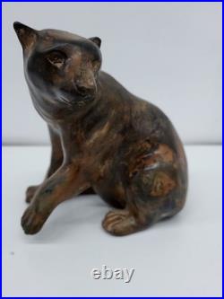 Statue Sculpture Ours Animalier Style Art Deco Style Art Nouveau Bronze massif S