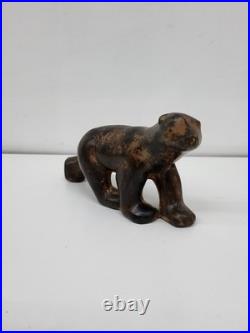 Statue Sculpture Ours Animalier Style Art Deco Style Art Nouveau Bronze massif S