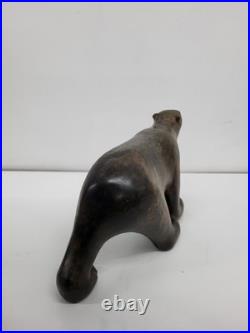 Statue Sculpture Ours Animalier Style Art Deco Style Art Nouveau Bronze massif S
