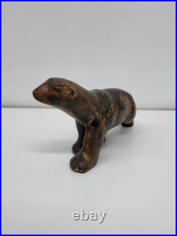 Statue Sculpture Ours Animalier Style Art Deco Style Art Nouveau Bronze massif S