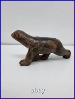 Statue Sculpture Ours Animalier Style Art Deco Style Art Nouveau Bronze massif S