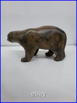 Statue Sculpture Ours Animalier Style Art Deco Style Art Nouveau Bronze massif S