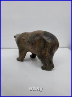 Statue Sculpture Ours Animalier Style Art Deco Style Art Nouveau Bronze massif S