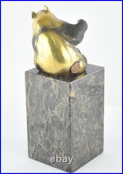 Statue Sculpture Panda Animalier Style Art Deco Style Art Nouveau Bronze massif