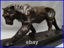 Statue Sculpture Panthere Animalier Style Art Deco Style Art Nouveau Bronze mass Statue Sculpture Panthere Animalier Style Art Deco Style Art Nouveau Bronze mass