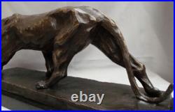 Statue Sculpture Panthere Animalier Style Art Deco Style Art Nouveau Bronze mass Statue Sculpture Panthere Animalier Style Art Deco Style Art Nouveau Bronze mass