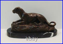 Statue Sculpture Panthere de Tunis Animalier Style Art Deco Style Art Nouveau Br Statue Sculpture Panthere de Tunis Animalier Style Art Deco Style Art Nouveau Br