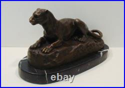 Statue Sculpture Panthere de Tunis Animalier Style Art Deco Style Art Nouveau Br Statue Sculpture Panthere de Tunis Animalier Style Art Deco Style Art Nouveau Br