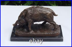 Statue Sculpture Sanglier Animalier Chasse Style Art Deco Style Art Nouveau Bron Statue Sculpture Sanglier Animalier Chasse Style Art Deco Style Art Nouveau Bron