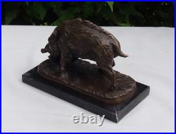 Statue Sculpture Sanglier Animalier Chasse Style Art Deco Style Art Nouveau Bron Statue Sculpture Sanglier Animalier Chasse Style Art Deco Style Art Nouveau Bron
