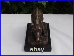 Statue Sculpture Sanglier Animalier Chasse Style Art Deco Style Art Nouveau Bron Statue Sculpture Sanglier Animalier Chasse Style Art Deco Style Art Nouveau Bron