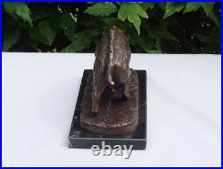 Statue Sculpture Sanglier Animalier Chasse Style Art Deco Style Art Nouveau Bron Statue Sculpture Sanglier Animalier Chasse Style Art Deco Style Art Nouveau Bron
