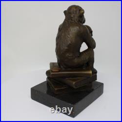 Statue Sculpture Singe Animalier Style Art Deco Style Art Nouveau Bronze massif Statue Sculpture Singe Animalier Style Art Deco Style Art Nouveau Bronze massif