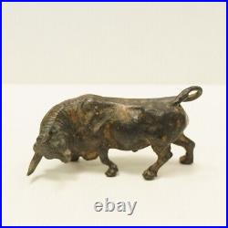 Statue Sculpture Taureau Animalier Corrida Tauromachie Style Art Deco Style Art