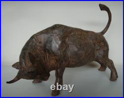 Statue Sculpture Taureau Animalier Corrida Tauromachie Style Art Deco Style Art Statue Sculpture Taureau Animalier Corrida Tauromachie Style Art Deco Style Art
